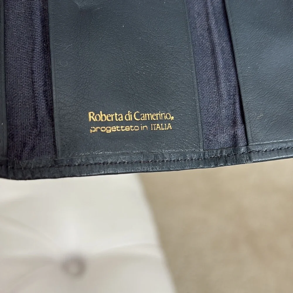 ROBERTA DI CAMERINO leather key case made in Italy - Picture 6 of 9